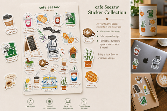 Seesaw Café Sticker Sheet