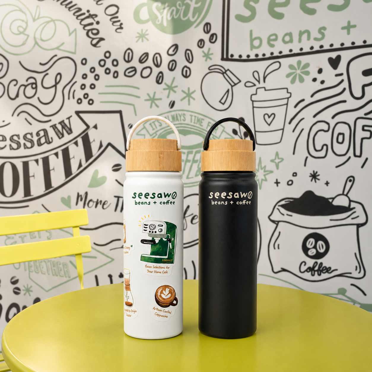 Premium Seesaw Stainless Steel Tumbler