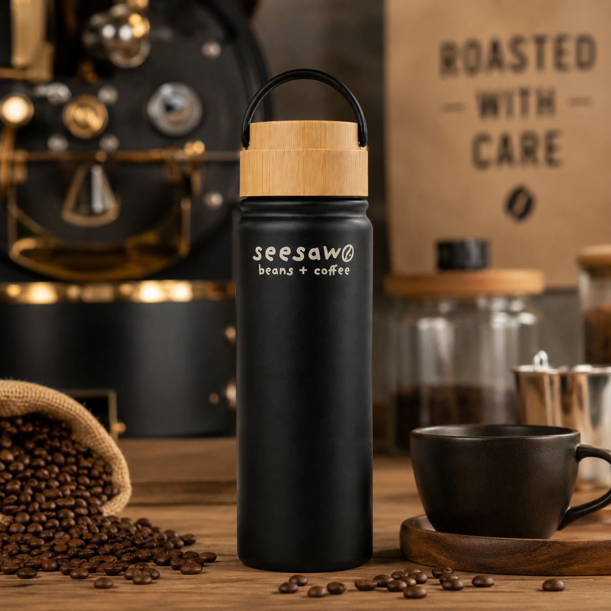 Premium Seesaw Stainless Steel Tumbler