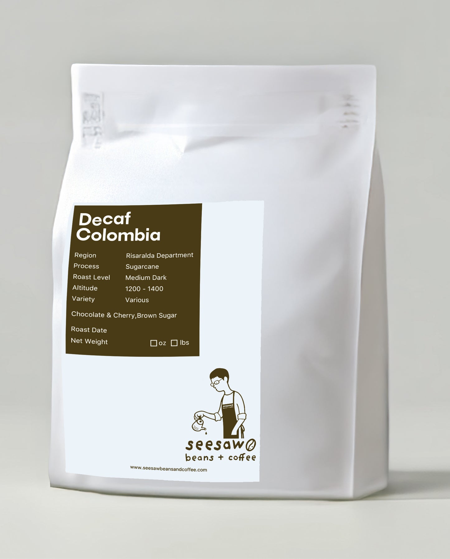Decaf Colombia (Sugarcane)