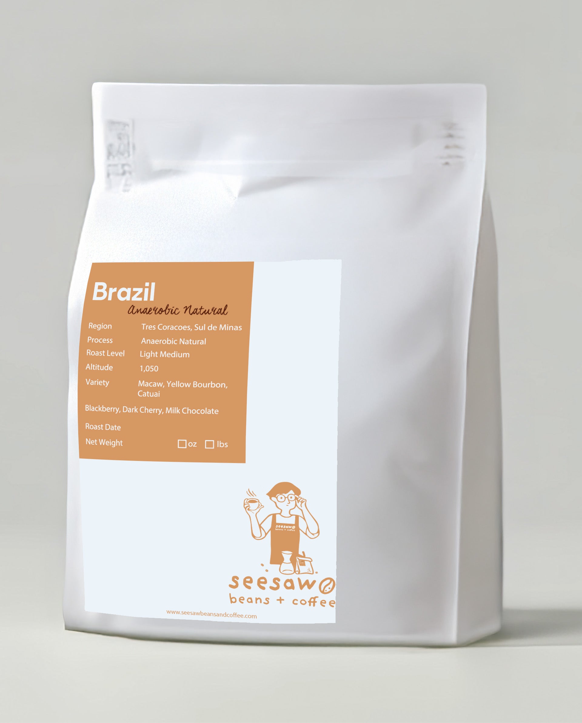 Photo of Brazil (Anaerobic Natural) - 10oz / Whole Bean