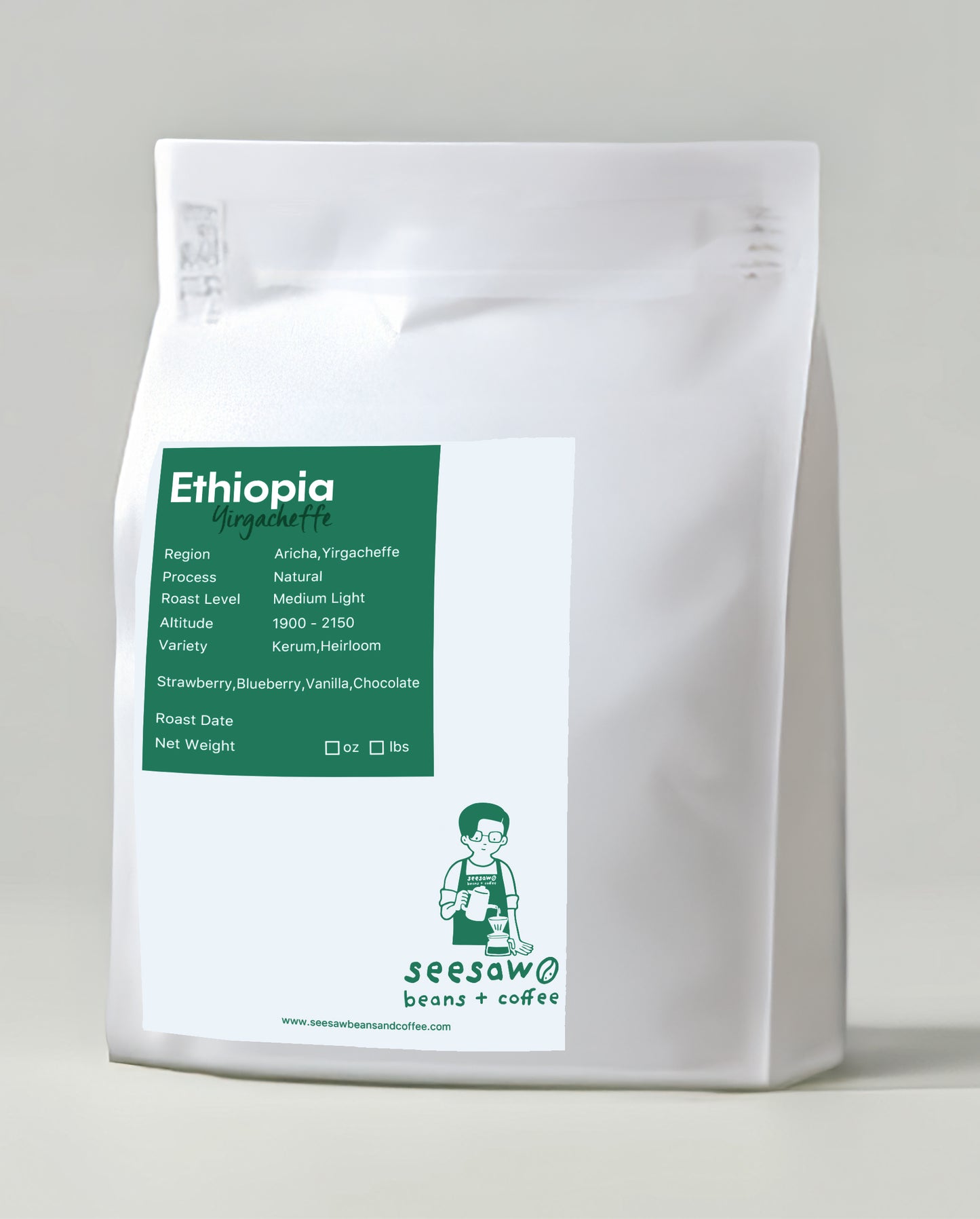 Ethiopia Yirgacheffe Aricha Adorsi (Natural)